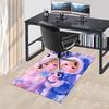 1pc Anime Penguin Chair Mat Cute Office Rug, Non Slip Carpet for Desk, Festive Gift Idea, Suitable for Home Decor, Living Room, Bedroom