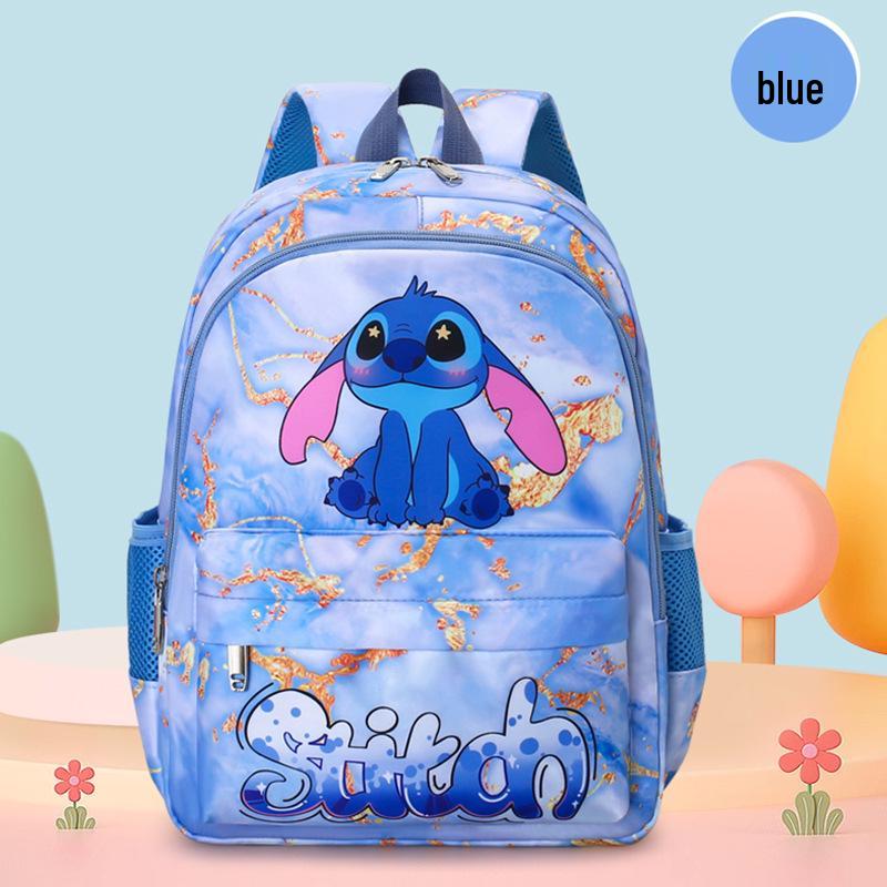 

Stitch Cartoon Kids School Backpack - Lightweight Double Shoulder Bag for Students