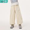 Girls' Pure Cotton Ruffled Hem Casual Pants