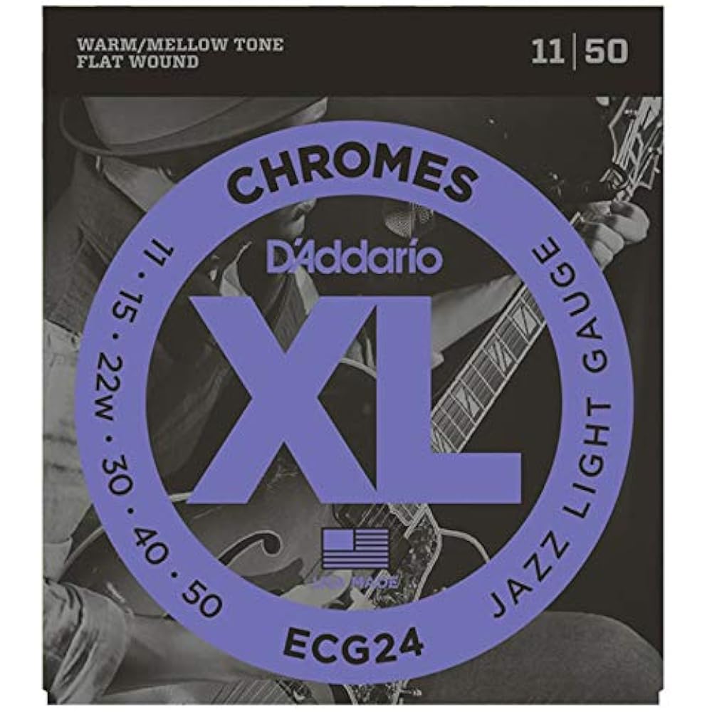 Daddario D Addario ECG24 Flatwound Electric Guitar Strings x 3 Set