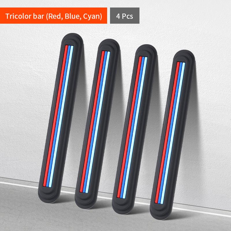 

4 шт. защитная накладка на зеркало заднего вида автомобиля, защитная кромка, защитная полоса для бампера, защитная полоса от царапин