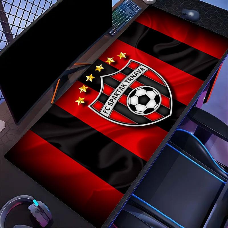 FC Spartak Trnava Mouse Pad, Large Gaming Desk Mat, Non-slip XXL Mousepad for Laptop & Tablet, Mini PC Playmat with Stitched Edges