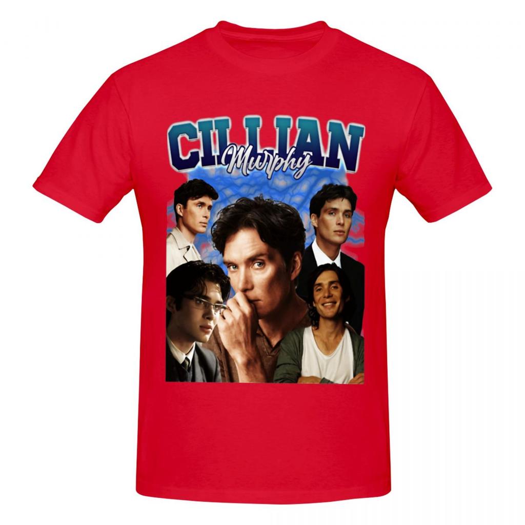 Unisex Cillian Murphy Lustiges T-Shirt Streetwear Rundhals Baumwolle Anime Shirt