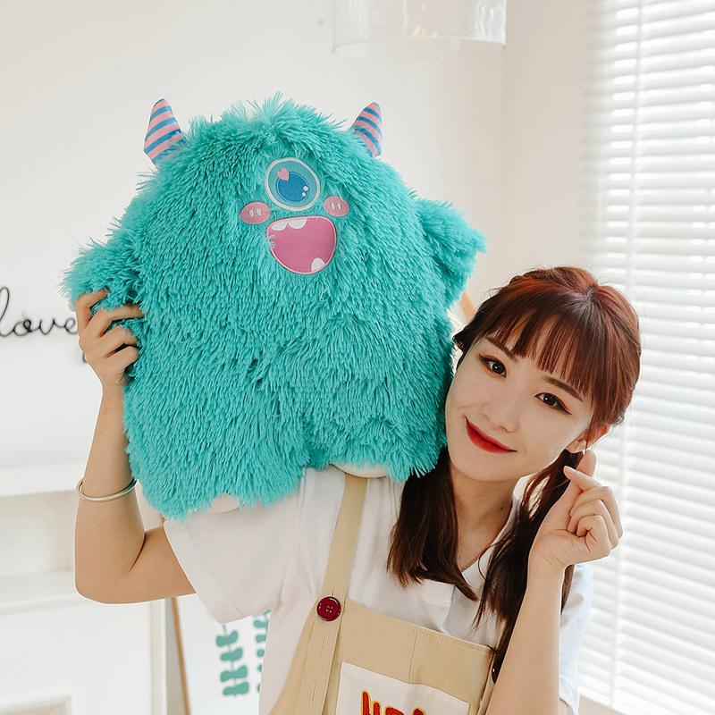Little Monster Plush Toy Doll Big Eye Doll Children's Gift Stall Throw Pillow Cute Fun