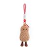 Pistachio Nut Plush Toy Backpack Pendant Macadamia Nuts Chestnuts Peanuts Peas Stuffed Doll Birthday Gift