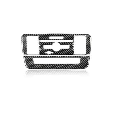 Carbon Fiber CD Air Conditioning Control Panel Car Stickers Cover For Mercedes W169 W245 W117 W156 A Class B Class CLA GLA