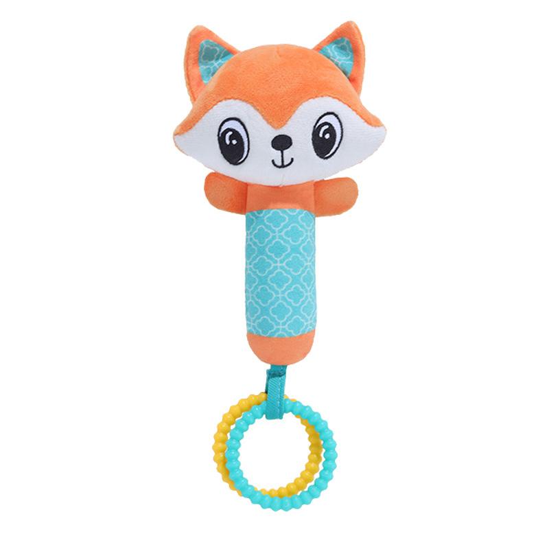 Soft Plush Animal Hand Rattle Baby Toy N107
