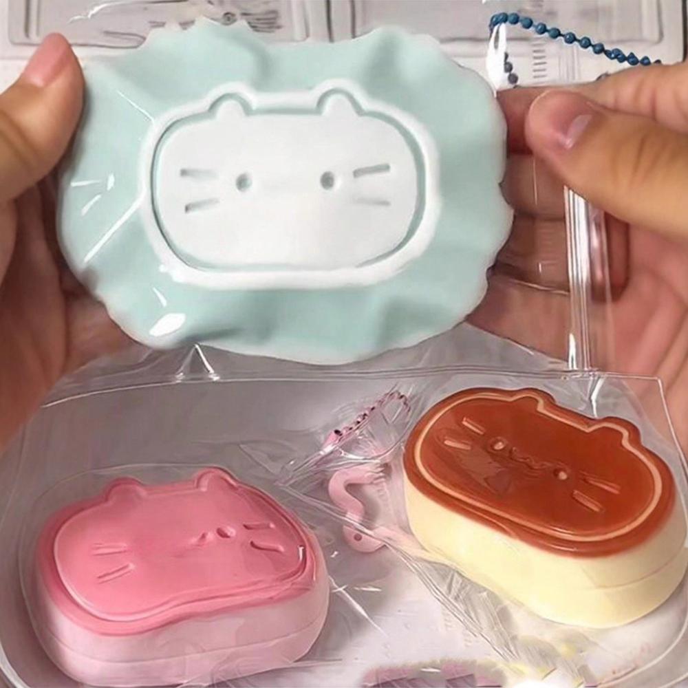 Soft Pinch Cheese Kitty Pinch Office And Tension Decompression Slow Rebound Fidget Daily Decorative Children Toy.