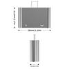 Highly Speed Type C to AR Glasses Charging Adapter for AIR/2 AR Glasses and Charging; Supports 100W Fast Charging