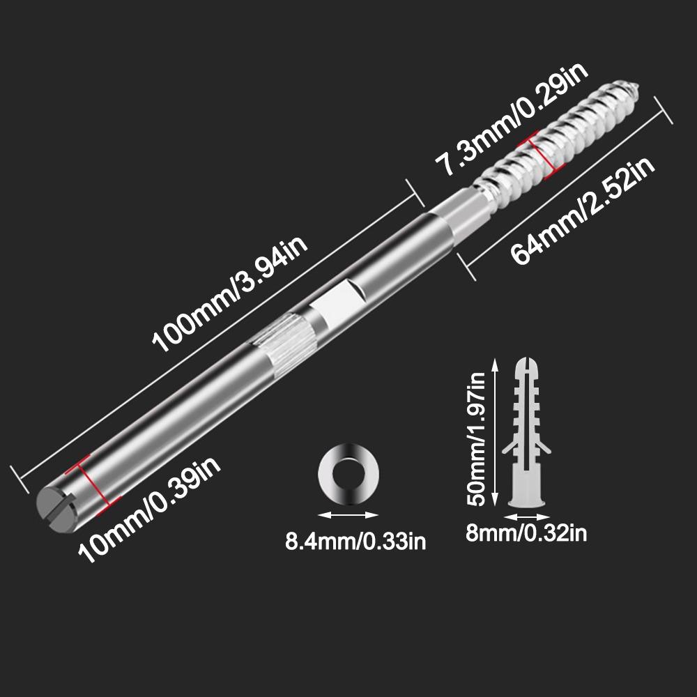 

Залізні Сталеві Приховані Кронштейни для Полиць Надміцні Кронштейни для Полиць Домашня Фурнітура 100mm