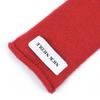 NICK&NICOLE NICOLE RIBBED KNIT GLOVES_RED