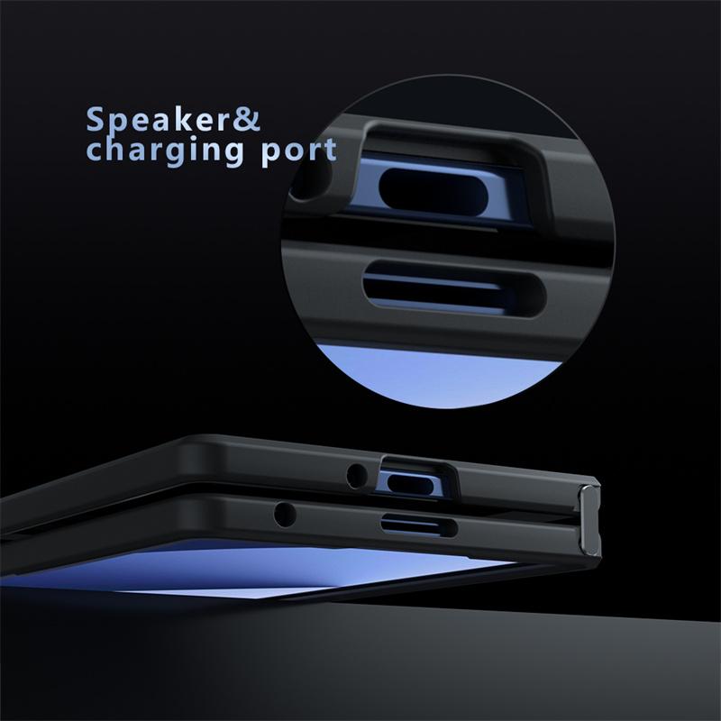 For Samsung Galaxy Z Fold7 Case Samsung Galaxy Z Fold7 5G Cover Luxury Matte PC + TPU Shockproof Phone Back Cover Galaxy Z Fold7