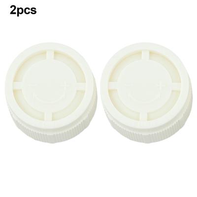 2/10PCS Heater Adjustment Cap M30X1.5 TRV White Plastic Decorative Cover Temperature Control Valve Switch Replacement