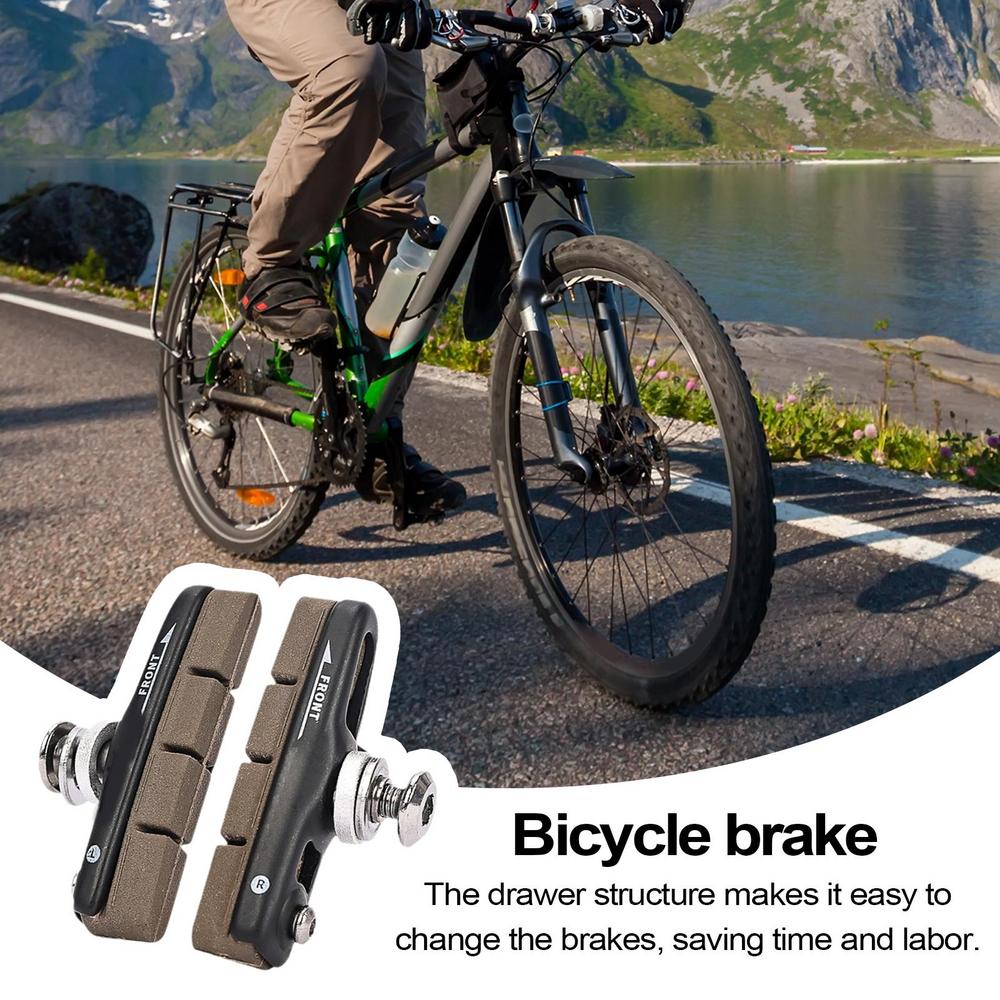 Brake Pads For Bike Bike Brake Pads Replacement Cycle Replacement Part Multifunctional Cycling Accessories For Road Mountain