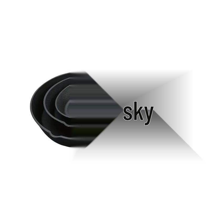 

ZISIZ Cast Iron Frying Pan Set