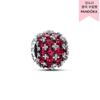 Sparkling Pav  Round Pink Charm 792630c03