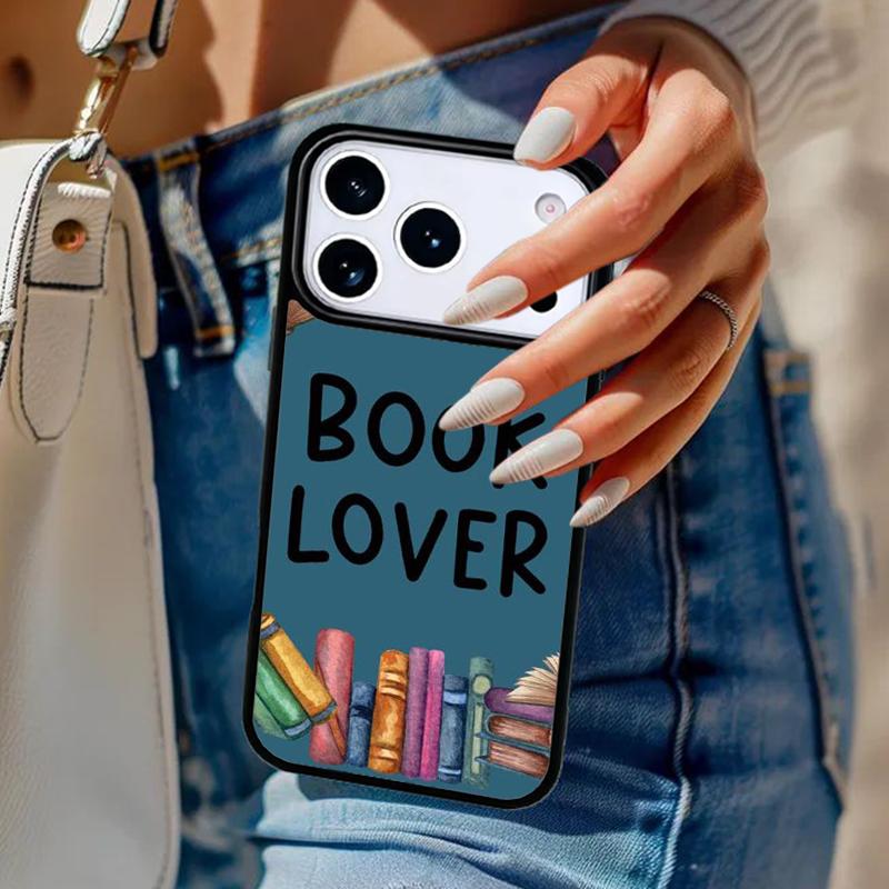 

Book Lover Case Phone Case For iPhone 17 Air 14 15 13 12 Max Cover For Apple 14 15 16 16e 11 Pro Max Plus Coque iPhone 17pro