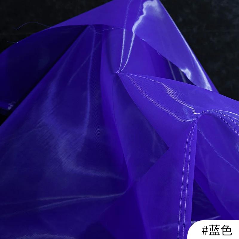 100x140cm Hard Tulle Mesh Fabric for DIY Wedding Dress Skirt Yarn Cloth Decoration Fabric By Per Meter Polyester Stiff Mesh