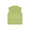 Fila Fusion Letter Print Loose Sleeveless Knit Top Women tops Peach-Blossom-Yellow T11W346401F-YE