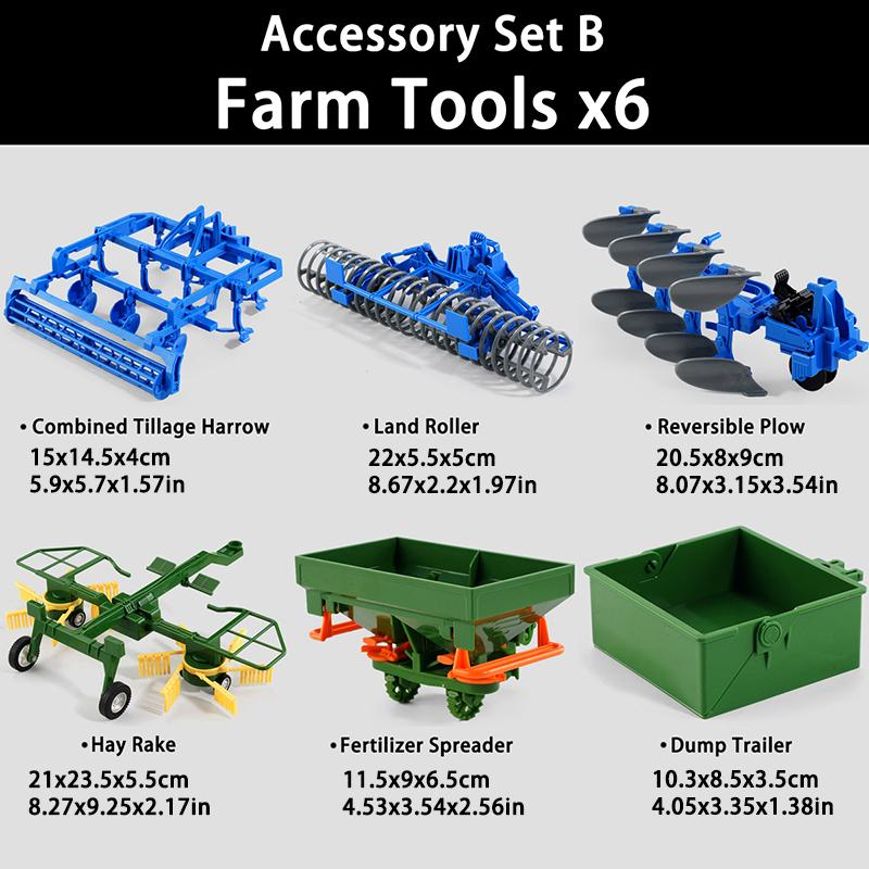 Kids Large Tractor Toys Diy Farmer