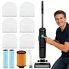 High Performances Washable Roller Brushes and Filters Set for WD161, WD261, AW261 Vacuum Cleaners Accessories Enduring
