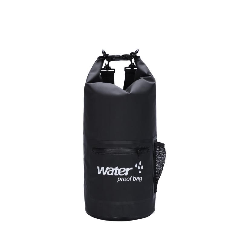 Waterproof PVC Rafting and Beach Zipper Pocket Bag