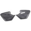 1 Pair Motorcycle Windshield Windscreen with Mounting Bracket Front Wind Deflector Fit for Tricity