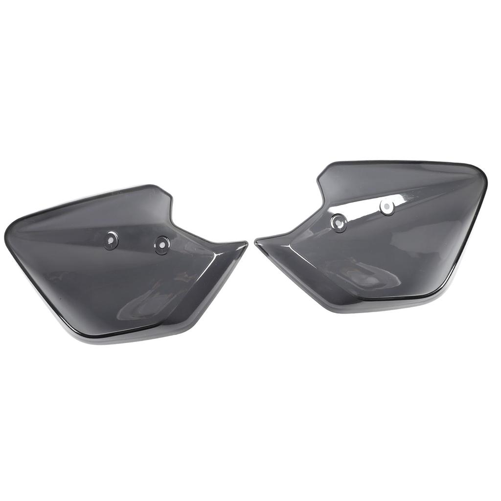 1 Pair Motorcycle Windshield Windscreen with Mounting Bracket Front Wind Deflector Fit for Tricity