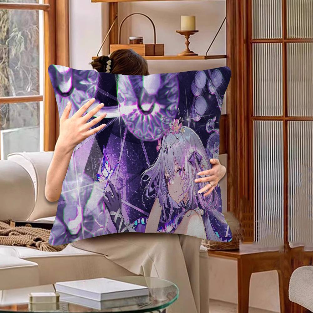 Game Honkai Star Rail Castorice Personalized Pillow Dust Cover Bedroom Kids Party Decoration Pillowcase Birthday Children Gift
