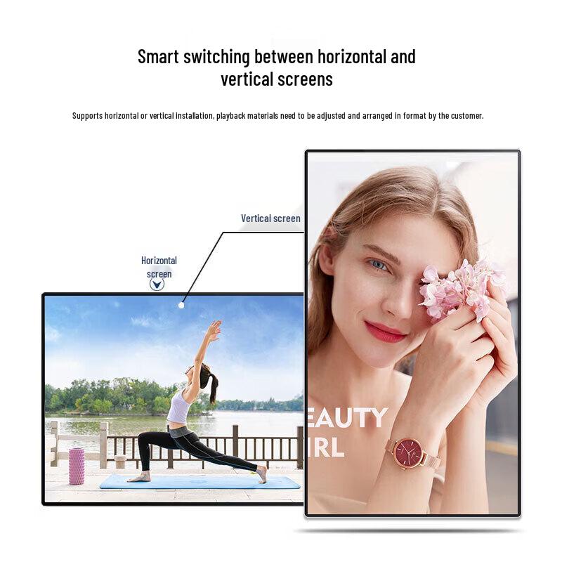 Lenovo DS65 65-inch Wall-Mounted Digital Signage Display CN plug (adapter included)