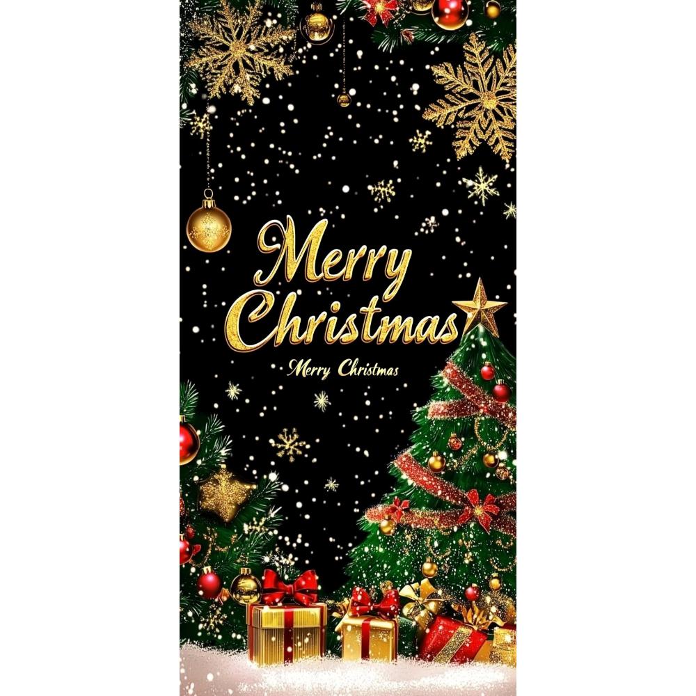 

Веселая рождественская дверная крышка с блестящими елочными снежинками подарочная коробка облицовка для рождественских дверей для внутреннего и наружного сада большой декор