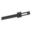 Aluminum Alloy Adjustable Slide Stop Ruler Slide Stop Precision Pocket Ruler  For Engineers