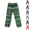 Pajama Pants Sleepwear Casual Drawstring Elastic Waist Pants Comfy Straight Yoga Loose Trousers