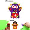 Interaktive Halloween-Marionette Für Kinder Vliesstoff Materialpackung Zum Basteln von Spielzeug