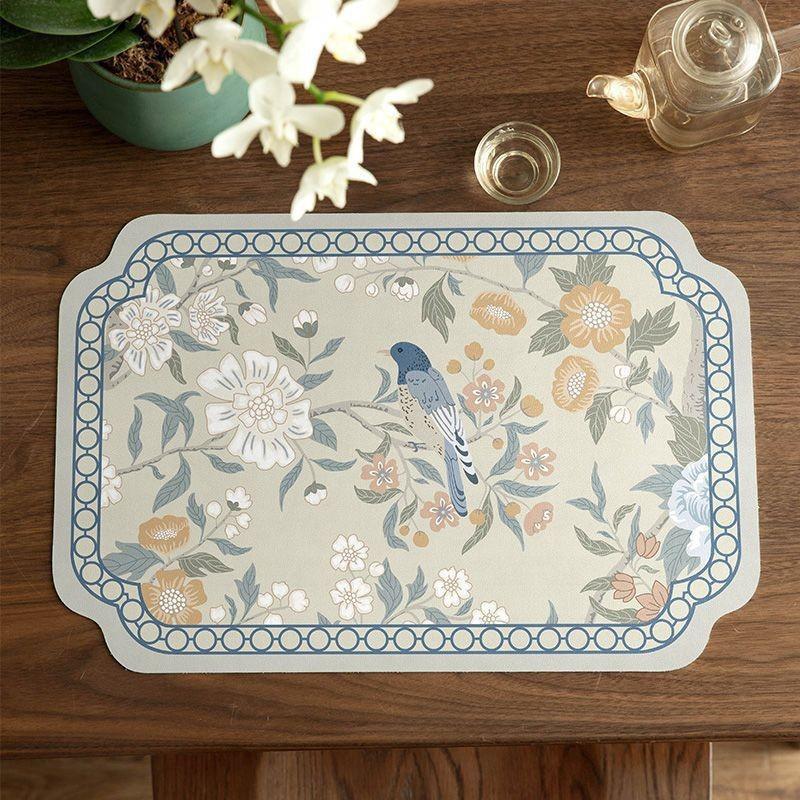 

Новый китайский бар резиновая технология ткань впитывающий коврик миска поднос чашка несмываемый сушильный коврик кухонный сливной коврик 30 * 40Cm