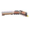 Windup Train Toy Tinplate Handmade Decorative Train Model for Bar Stores Home Decor Photo Props