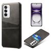 For Oppo Reno12 5G (Global) Case Dual Card Slots PU Leather+Hard PC Phone Cover