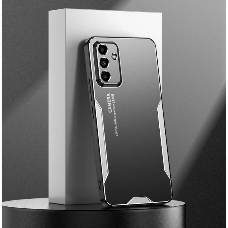 Samsung M55 Cep Telefonu Kılıfı A55 A54 A35 Sert Kabuk Metal S24 S23 S22ultra Tam Kapak Düşmeye Karşı Uyumlu