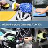 Car Interior Cleaning Kit – Detailing Brushes, Sponges, Microfiber Towels & Vent Cleaning Tools