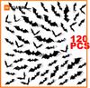 Xiaomi Halloween Dekoration 3D Schwarze PVC Fledermaus Halloween Party DIY Deko Wandaufkleber Barraum Halloween Party Gruselige Dekos Requisiten