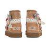 UGG CLASSIC MINI Sheepskin Thermal Abrasion Resistant Slip Resistant Thermal Abrasion Resistant Slip Resistant Short 1016222-CHE(Team210-S-BOX)