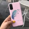 For Samsung Galaxy S20 5G S20+ Case Cover Fashion Soft Silicone Macaroon Phone Cases For Samsung S20 FE S 20 Plus S20Plus Funda