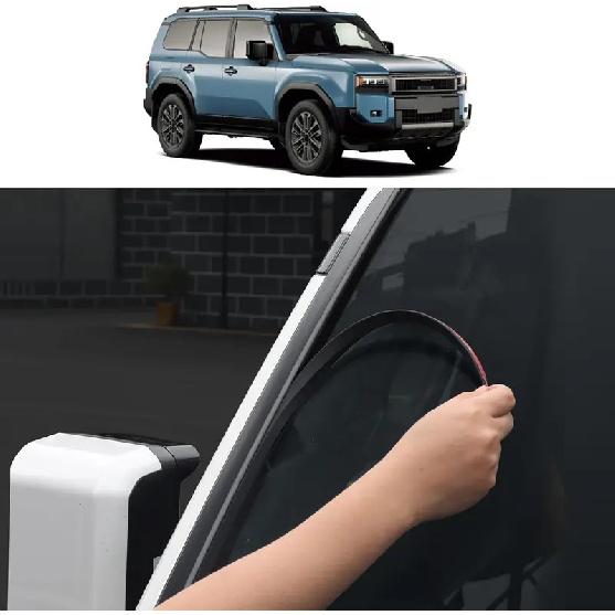 Car Windshield Silicone Strip For Toyota Land Cruiser 250 2024 2025 Front Glass Seal Strip Window Sealing for Prado LC250 1958