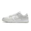 Nike Dunk Fortune Love, Footprint Innovation Leather Abrasion Resistant Low Top Skateboard Shoes Unisex White Blue Gold DD1503-103(Team726-)