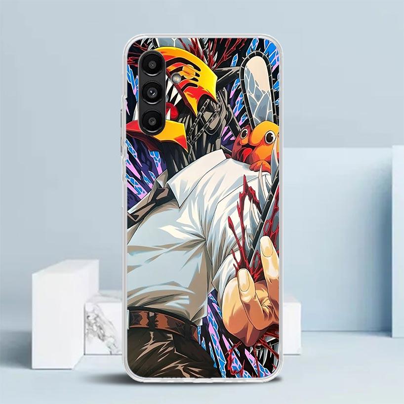 C-Chainsaw Mans Denji Phone Case For Samsung Galaxy A17 A37 A57 A16 A15 A14 A13 A56 A55 A54 A53 A36 A35 A34 A33 A26 A25 A24 A23