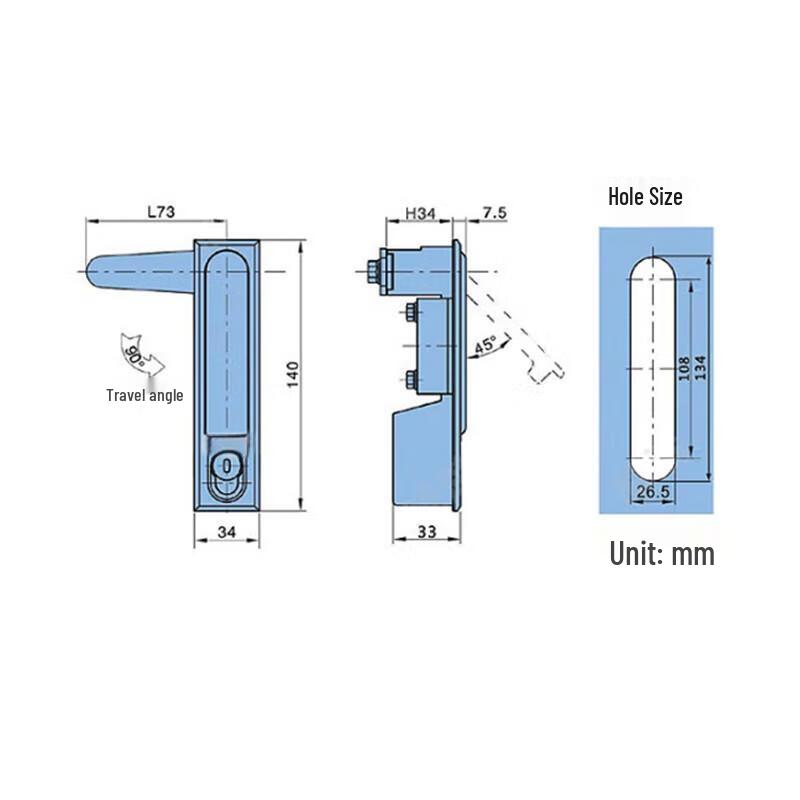 SHUANG Electric Cabinet Door Lock