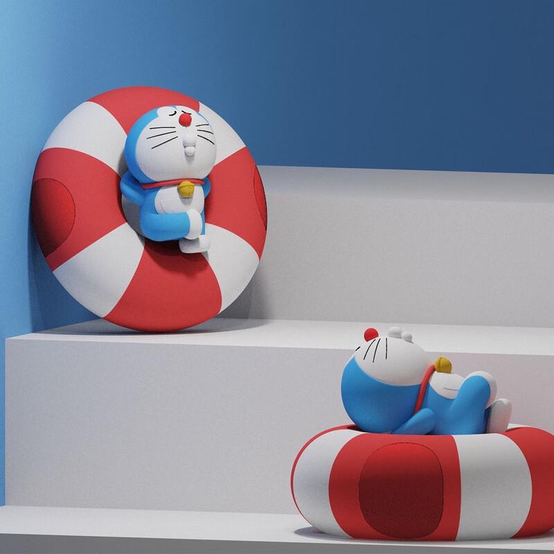 Doraemon Co-branded In-ear Bluetooth Earbuds