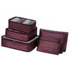 6Pcs Clothes Luggage Travel Blanket Shoes Organizers Bag Suitcase Pouch Packing Cubes Travel Bag Organizer