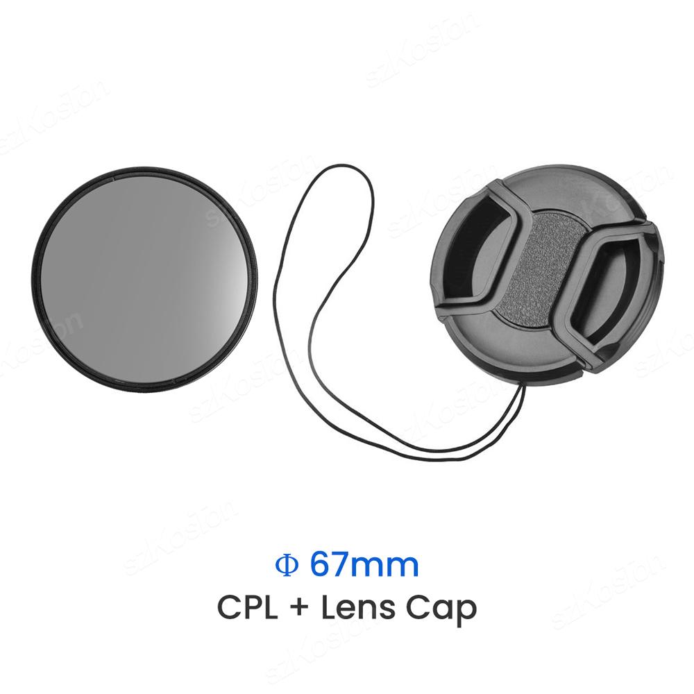 CPL Filter Ultra Slim Optics Multi Coated Circular Polarizer Camera Lens Filter 37mm 49mm 52mm 58mm 67mm 72mm 77mm 82mm