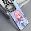 M-Miku N-Nakano Colorful Silver Back Phone Case For IPhone 17 16 15 14 13 12 11 Plus Pro Max Plus